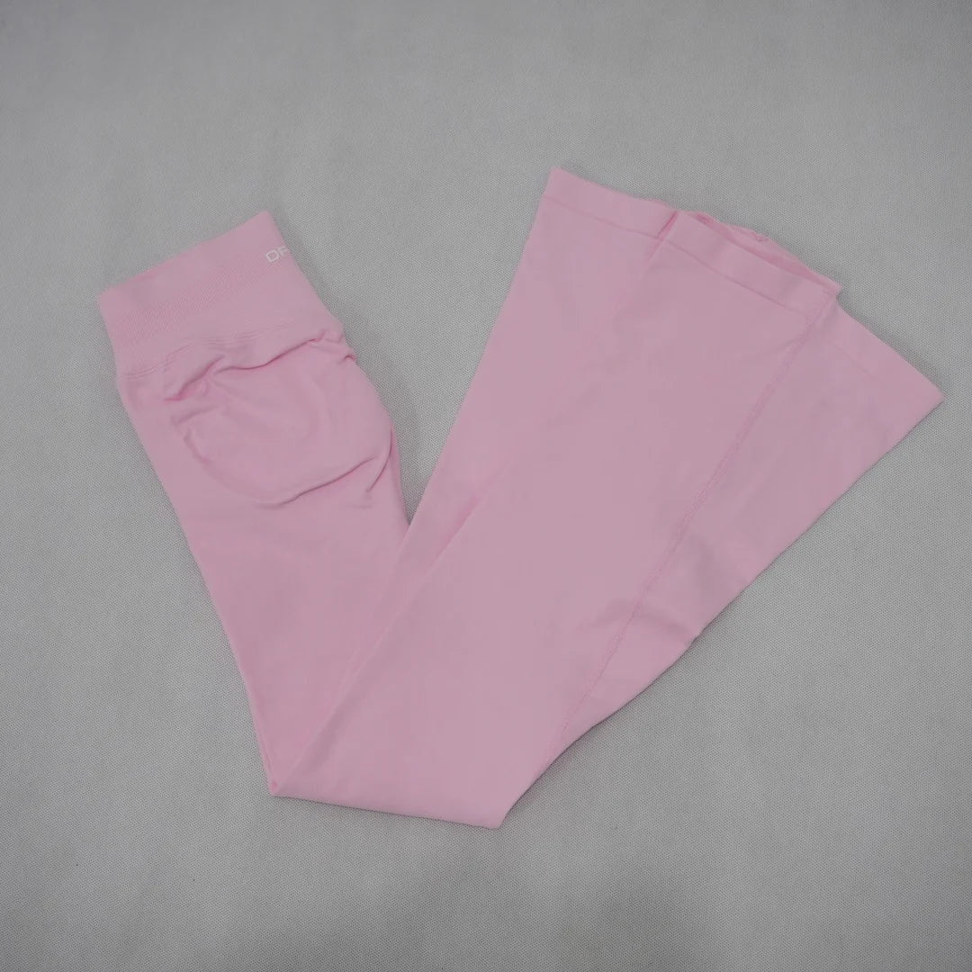 Women's Flare Yoga Pants with Stretch Waist