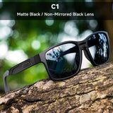 KDEAM New Polarized & Photochromic Sunglasses Unisex Size Square TR90 Sun Glasses For Fishing Golfing Driving Jogging