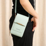 Smartphone Women RFID Handbag Crossbody Bags Touch Screen Phone Bag RFID Anti Theft Purse