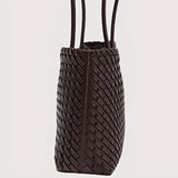 Light Luxury Woven Tote: Large Capacity Women’s Work & Travel Bag