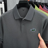 Men's Cotton Embroidered Polo Shirt