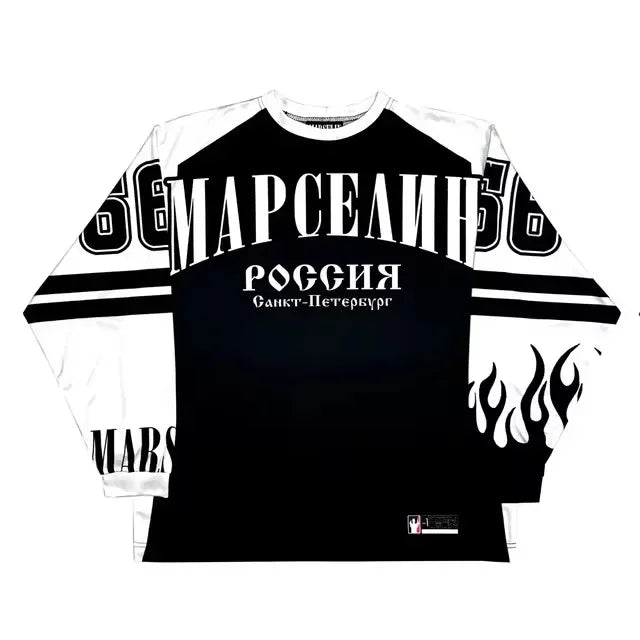 Mesh KSB Murzik Long Sleeve Baseball Jersey