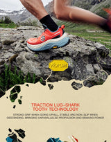 QIAODAN ShanShen 2.0 Carbon Plate Trail Running Shoes for Men 2025 Outdoor Hiking Shock-absorbing Non-slip Sneaker QDB023244277