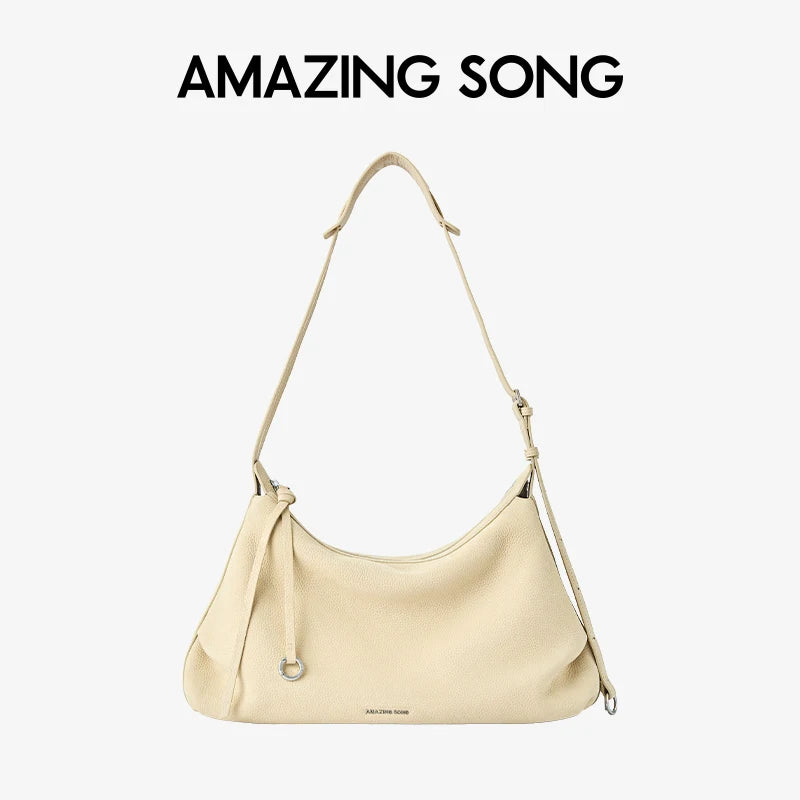 Amazing Song Donut Hobo Bag – Genuine Leather Crossbody