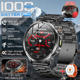 GUHUAVMI AK95 Pro Smartwatch – AMOLED, GPS & Flashlight
