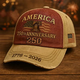 Patriotic USA Embroidered Baseball Cap | All-Season Unisex Hat