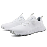 Men's Golf Sneakers Quick-Lace Casual Outdoor Shoes