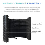 G-MARK 5 Panel Vocal Isolation Shield for Studio Recording