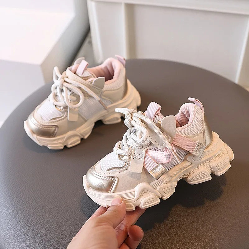 Kids’ Autumn Colorful Casual Sneakers