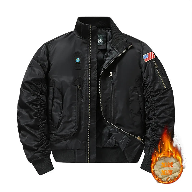 Men's MA1 Bomber Jacket | Oversized Padded Parka