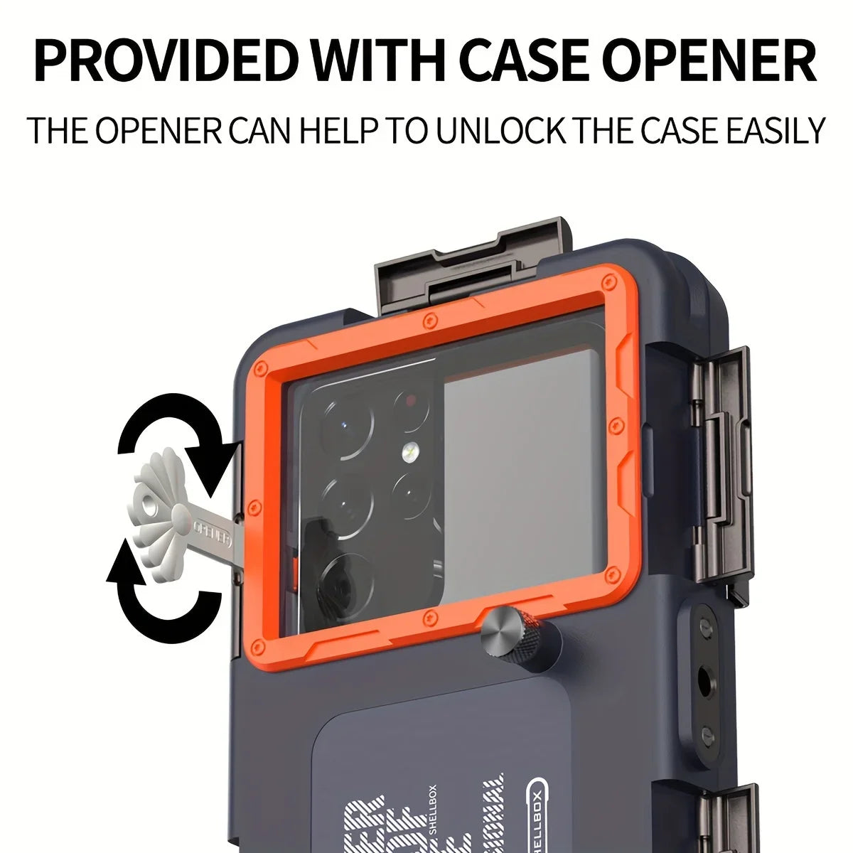 Waterproof Phone Case with Lanyard for Swimming