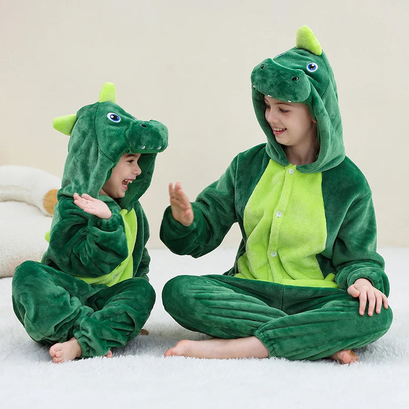 Kids' Capybara Flannel Onesie