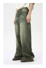 Men's Loose Straight-Leg Denim Jeans & Shorts