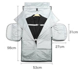 OZUKO Garment bag Multifunction Men Suit Storage Large Capacity Luggage Handbag Male Waterproof Travel Duffel Bag Shoes Pocket