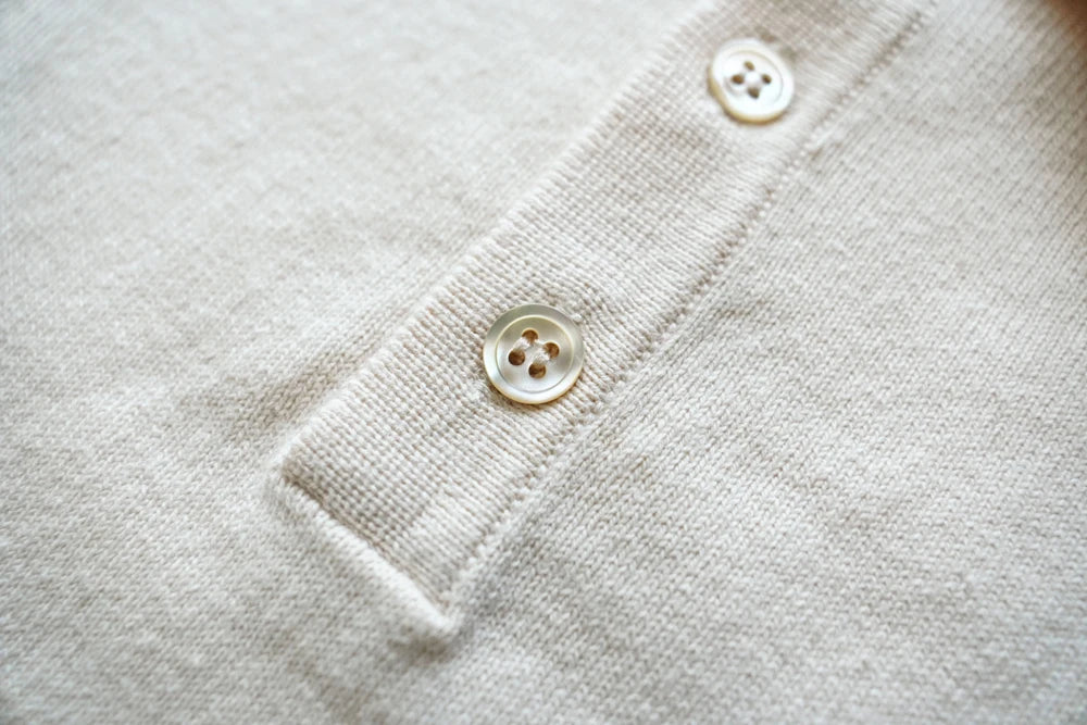 SauceZhan Knit Polo Shirt – Men's Cotton Summer Tee