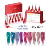 AS 9 Colors Magnetic Cat Eye Gel Nail Polish Set Jelly Pink UV LED Soak Off Gel Varnish Crystal Red Cat Gel Lacquer With Display