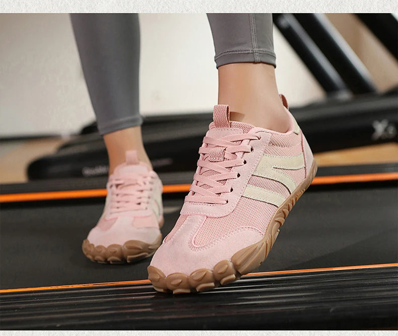 2026 New Wide Toe Barefoot Shoes Mens Womens Zero Drop Minimalist Sneakers Retro Outdoor Non Slip Walking Shoes Casual Sneaker