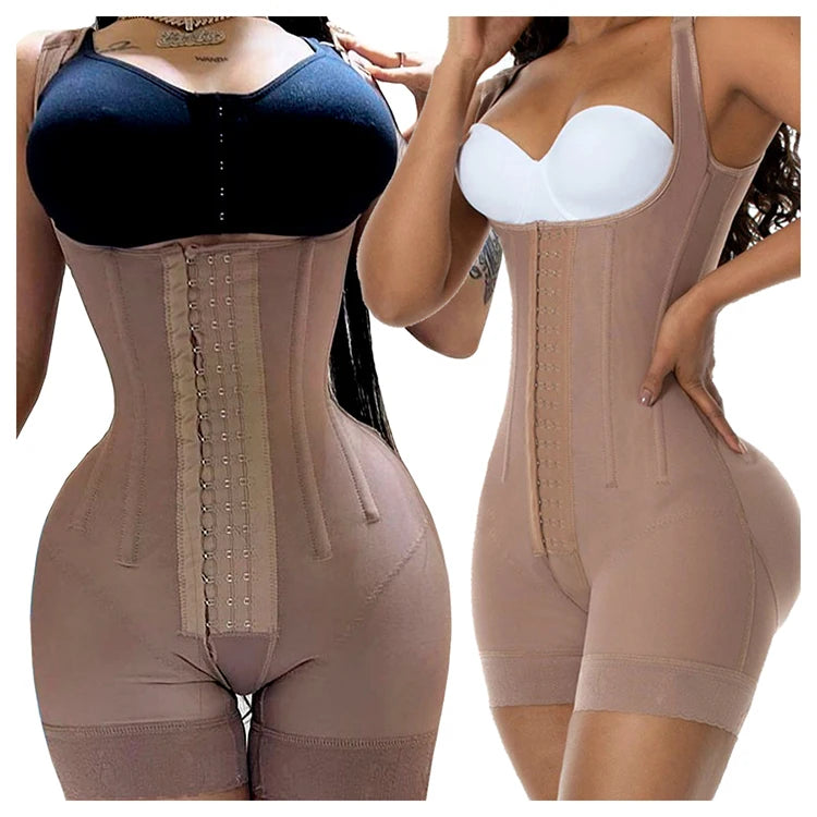 Stage 2 Post-Surgical BBL Faja – USA-Made Tummy Control Body Sculpting Shaper