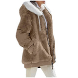 Women’s Casual Autumn & Winter Hooded Fleece Jacket