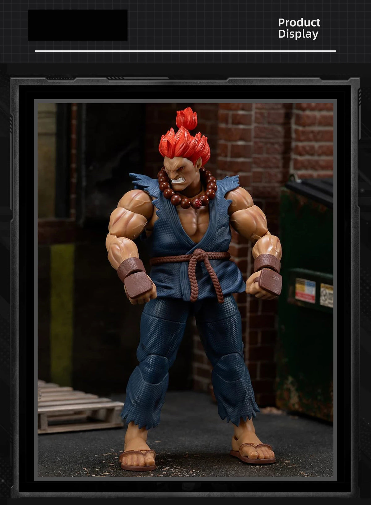 JADA New Action Figure Street Fighter Collectible Figures: Akuma & “Boxer” Balrog | Limited Edition ~15-17 CM
