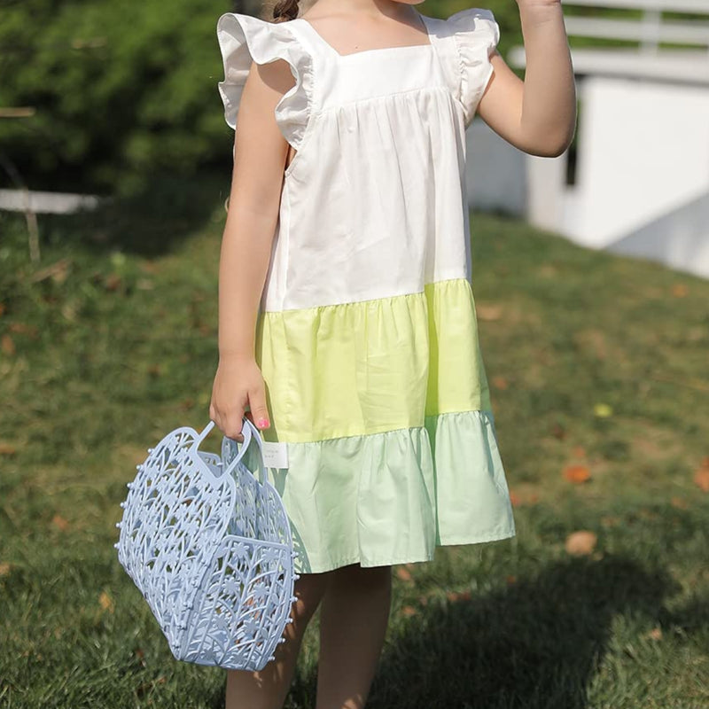 Girls' Woven Basket Tote Bag – Disassemble & Play