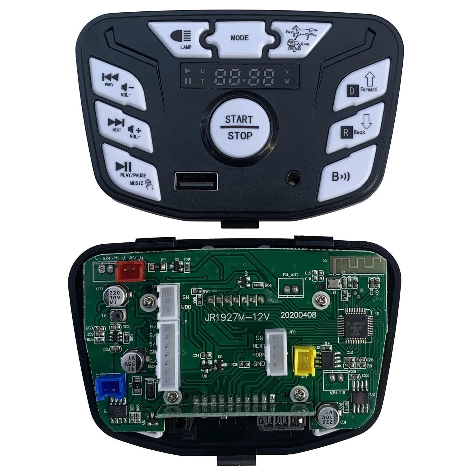Kids Ride-On Car Bluetooth Control Panel 12V 24V