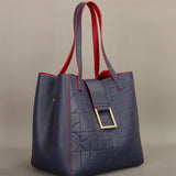 Elegant Leather Bucket Bag