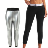 Women’s High-Waist Sauna Sweat Pants - USA-Made Slimming Body Shaper