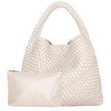 Hand-Woven Leather Tote & Shopper