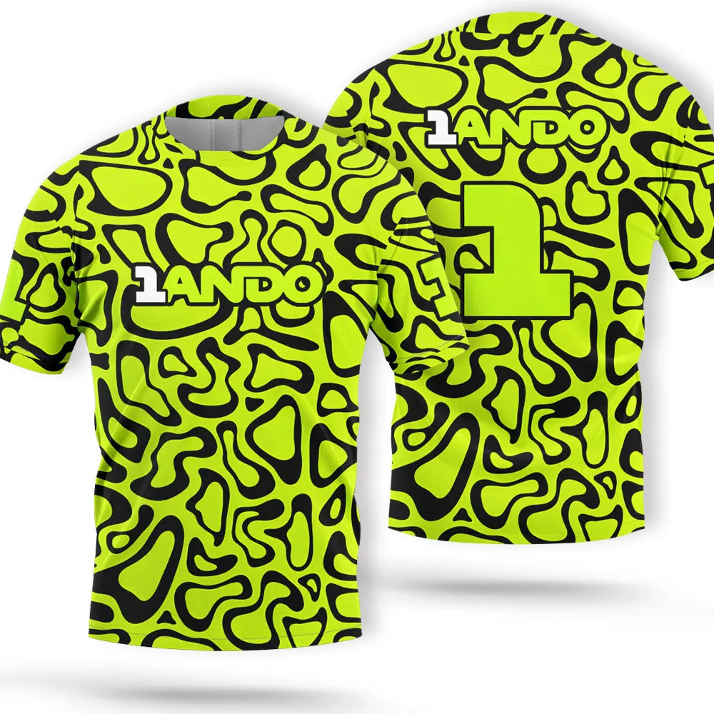 Lando Norris Men's Quick-Dry Racing T-Shirt