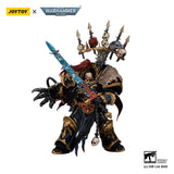 JOYTOY Warhammer 40k 1/18 Action Figures Black Legion Abaddon the Despoiler with Drach'nyen and the Talon of Horus