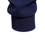 Men’s Cotton-Blend Polo Collar Sweatshirt