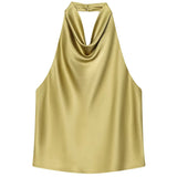 Women's Halter Backless Vest Top