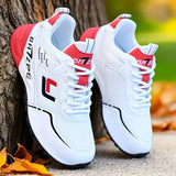 Men's Breathable Colorblock Low-Top Sneakers