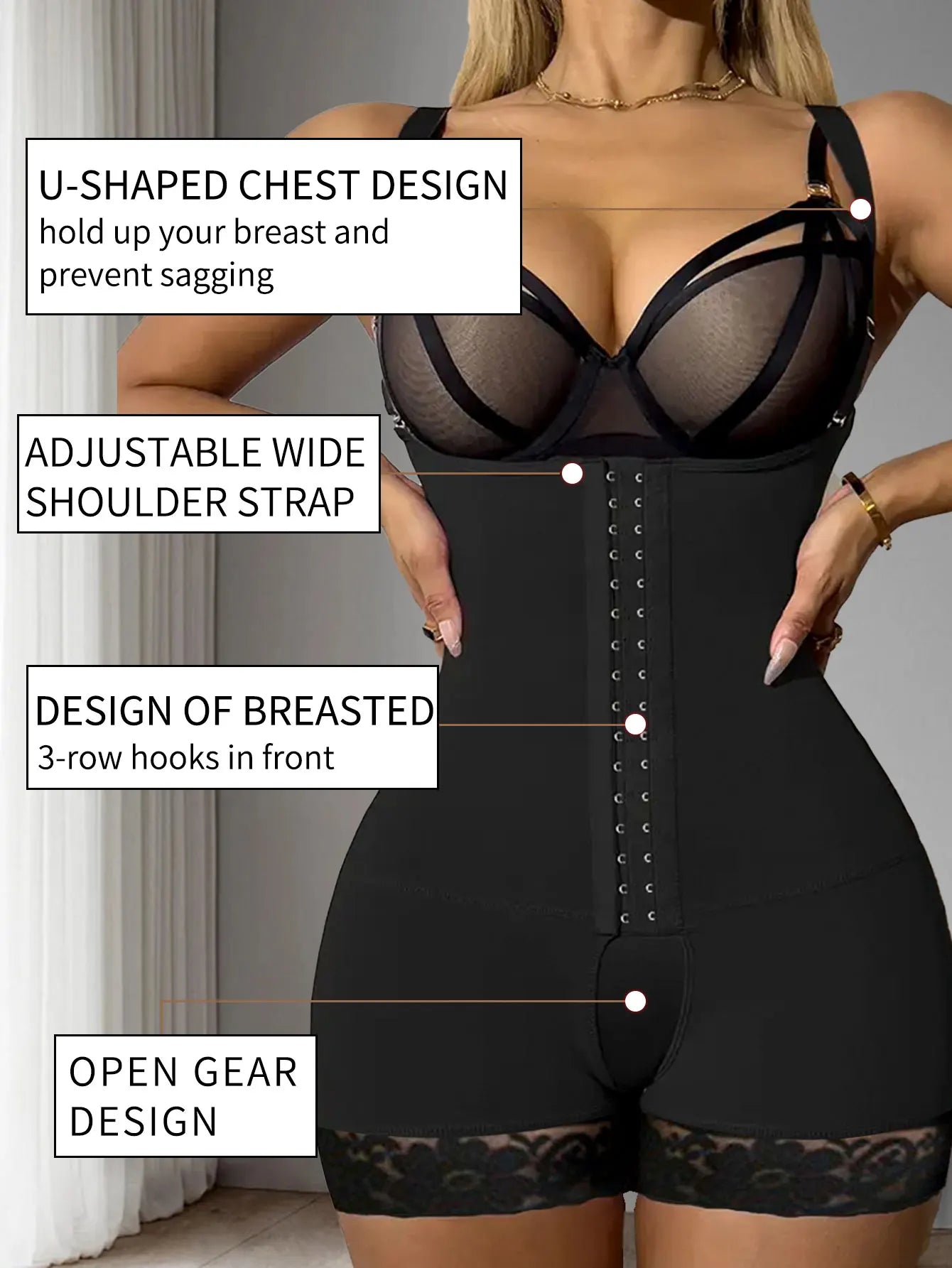 Women’s Firm Control Shaping Bodysuit