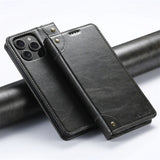 Magnetic PU Leather Flip Wallet Case for iPhone