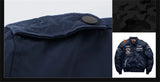 Men's MA-1 Flight Bomber Jacket | Classic Military Cargo Style Coat