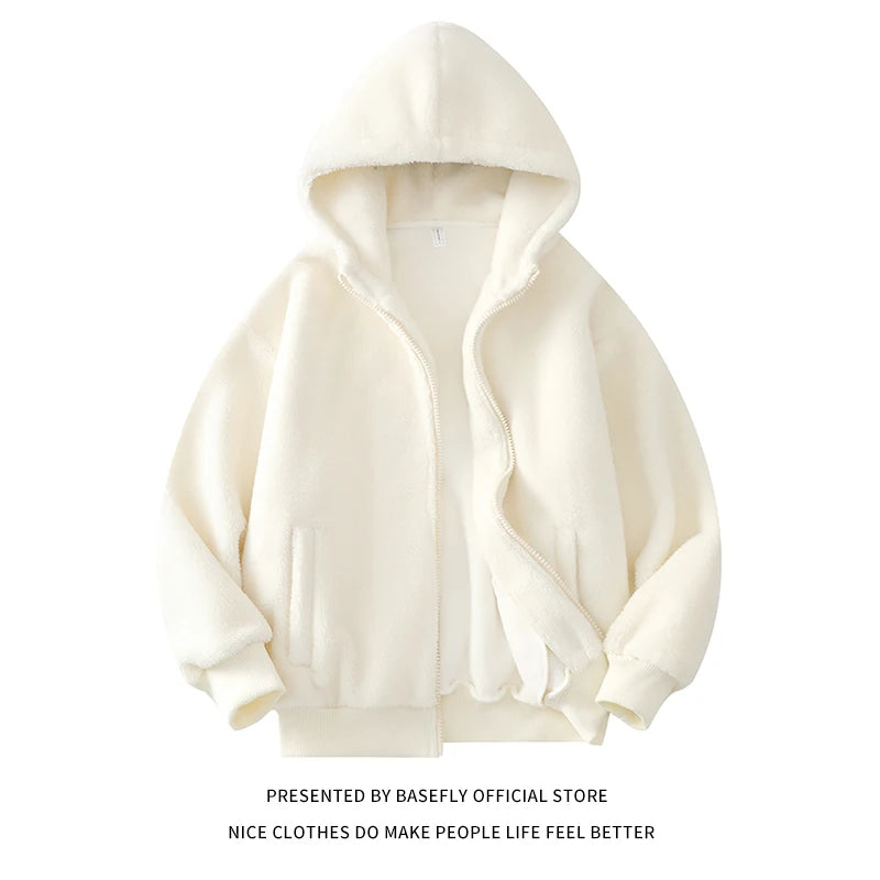 Unisex Fleece Hoodie – Relaxed Winter Streetwear