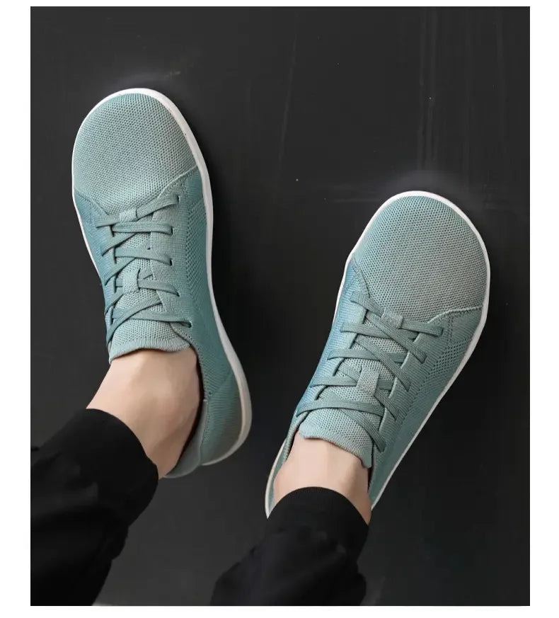 Summer Men's Casual Sports Shoes, Men's and Women's Wide Version Barefoot Shoes Outdoor Running Casual Shoes, Minimalist Shoes