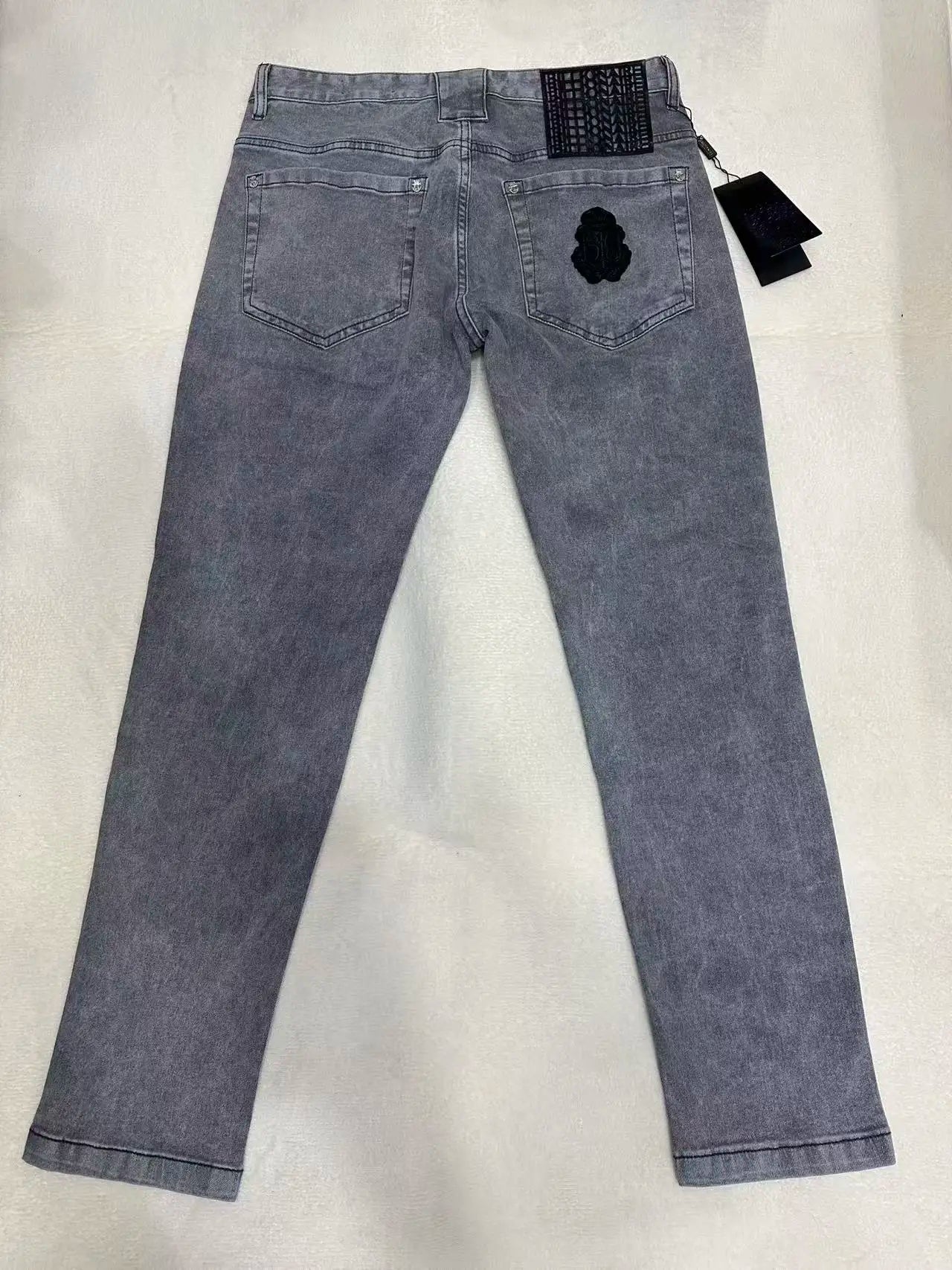 BILLIONAIRE BLSK CPRT Jeans Men 2026 Spring Summer new fashion Embroidery comfortable elasticity outdoors Big size 34-42 Pants