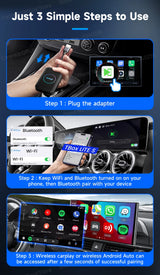 Carlinkit 5-in-1 Wireless CarPlay & Android Auto AI Box