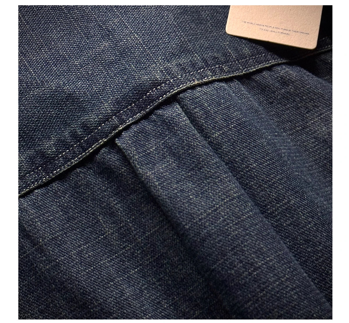 Men's Japanese Vintage Heavyweight Denim Shirt