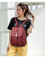 Luxury Vintage Leather Backpack