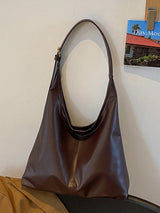 Large Capacity Solid Color Women's Shoulder Bag, Multifunctional Crossbody Bag, Women's Shoulder Tote Bag, Large Capacity Crossbody Tote Bag, Casual Work Bag