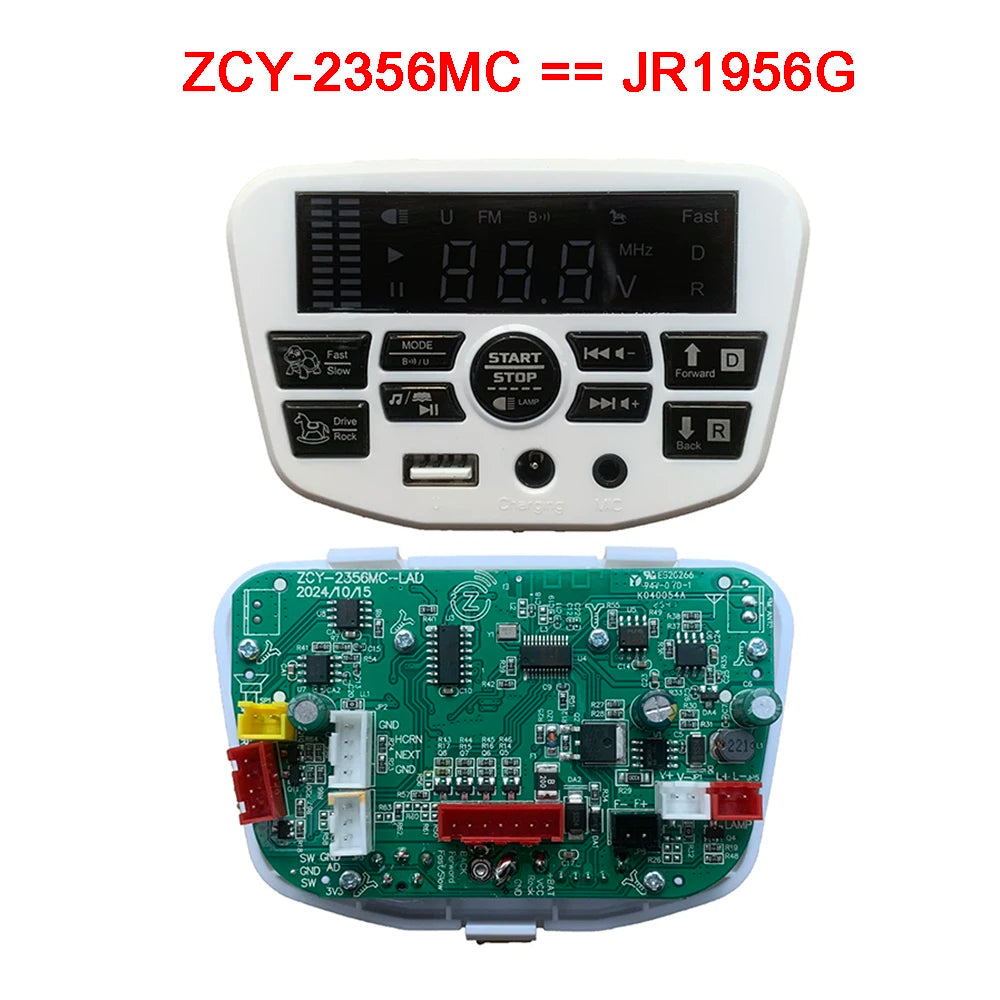 Kids Ride-On Car Bluetooth Control Panel 12V 24V