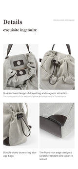 LA FESTIN Original Brand Backpack 2025 New Travel Bags for Woman Casual Tote Bags Large Capacity School Bag Shoulder Bag