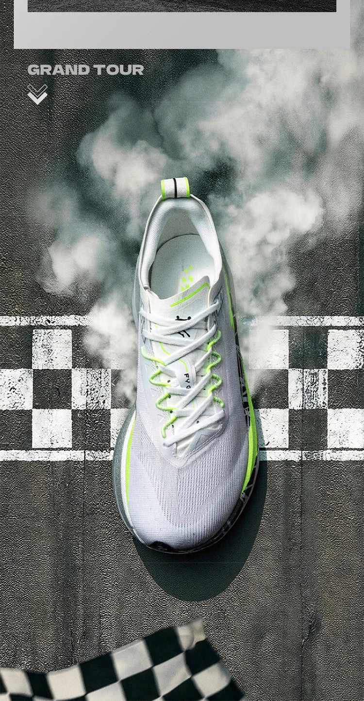 QIAODAN Feiying GT 2026 Men's Carbon Plate Marathon Racing Running Shoes Lightweight Breathable Athletic Sneakers QDB023262260