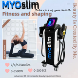 Myoslim Machine Professional EMS Body Muscle Stimulation Carving EMS Slimming Machine EMS Pro NEO RF Machine In Sculpt
