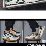 Men's Rotating Buckle Casual Sports Sneakers