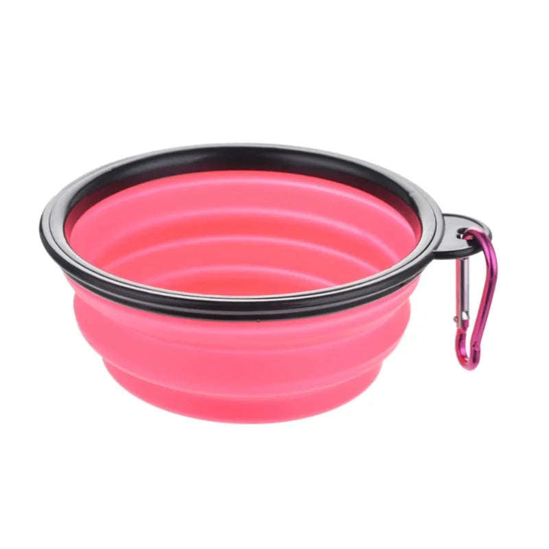 Portable Collapsible Pet Bowl | Travel Food & Water Dish